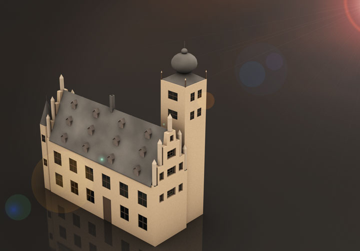 Jöckernhaus im 16. Jahrhundert